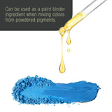 Refined Linseed Oil, 500Ml (16.9 Oz) Fluid Medium - Linseed Oil For Wood, Painting Mediums & Wood Finishing
