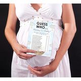 Noah'S Ark Guess Who Mommy Or Daddy Game, Baby Shower Games, Pack Of 30 Game Cards, Gender Neutral Boy Or Girl - Fa53