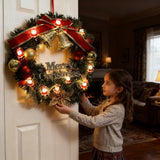 2 Pack Battery Operated Fairy String Lights For Christmas Tree Decorations, 7Ft 20Led Santa String Lights For Indoor Chr