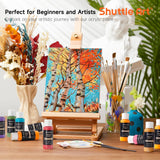 Acrylic Paint Set, 25 Vintage Colours, 2Oz/60Ml Bottles, Rich Pigmented, Premium Acrylic Paints For Artists, Beginners And Kids On Rocks Crafts Canvas Wood Ceramic
