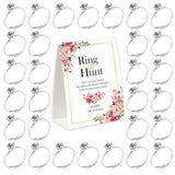 Ring Hunt Game, Bridal Shower Game, Bridal Shower Decoration, Bachelorette Decoration Party, Engagement Party Game, Bridal Shower Party Ring Scavenger Hunt-Jzxb006
