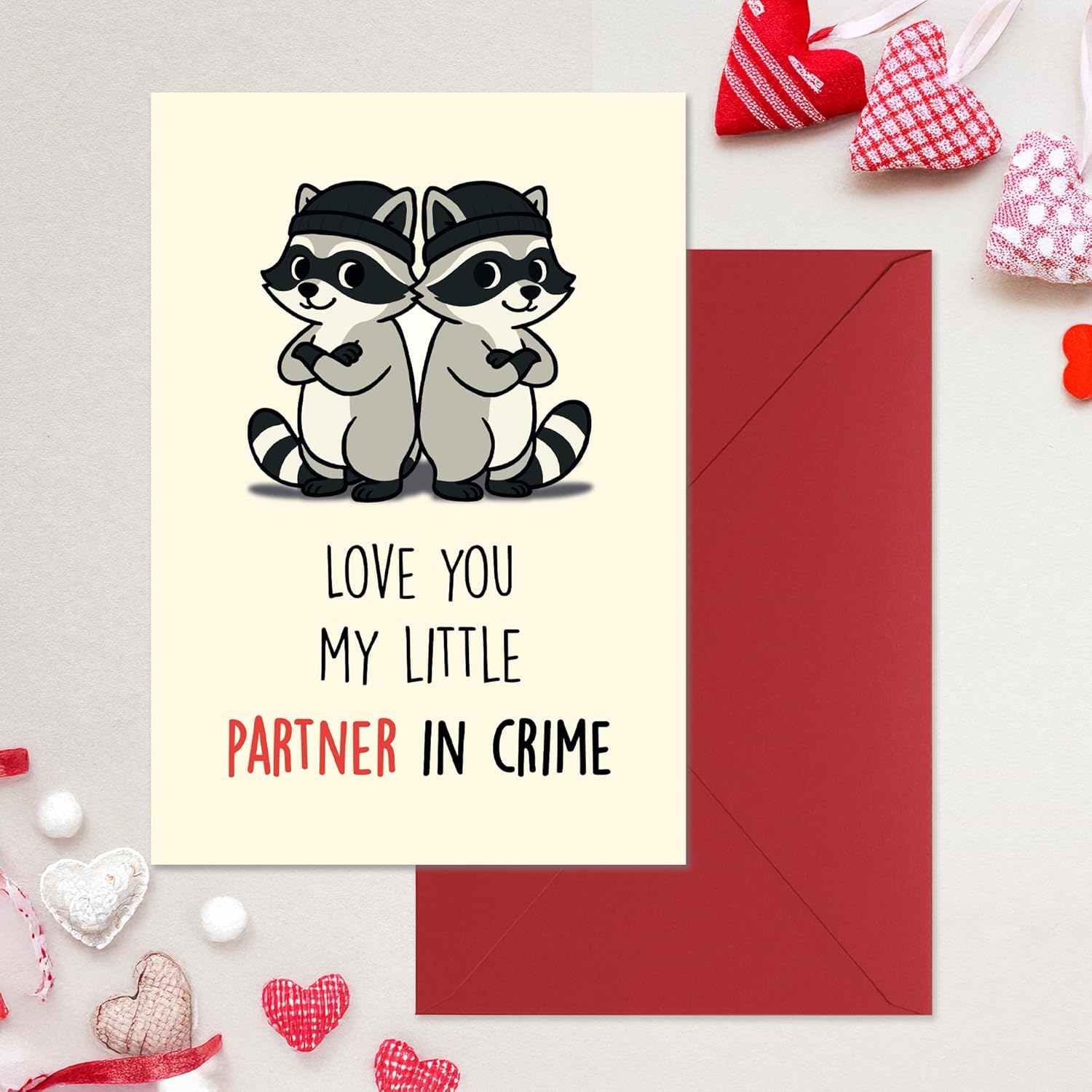 Cute Valentines Day Card With Envelopes - Sweetest Day Cards For Him And Her - Anniversary Card For Husband, Wife, Fiance, Boyfriend, Girlfriend - Birthday Card Gift 5X7 Inch