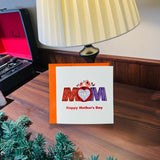 Mother'S Day Card, Quilled Quilling Card, Thank You, Mothers Day, 3D Artful Greeting Card With Envelope, For Mom Daughter Sister Grandma Grandmother (Mom)