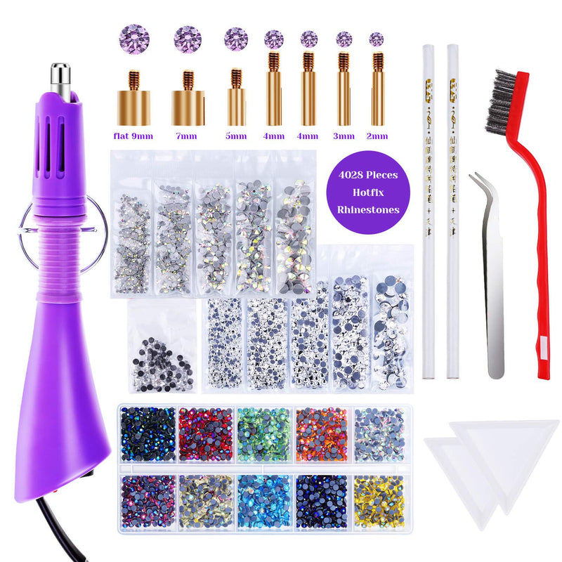 Hotfix Applicator With Rhinestones, Hot Fix Rhinestone Applicator Tool Kit Wit