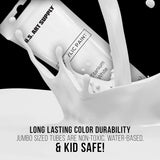 Titanium White Oil Paint - 2 Extra-Large 120Ml Tubes - High Opacity, Strong Tinting Strength, Oil Paints For Canvas Painting, Wood & Media
