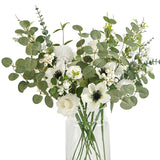 Artificial Flowers Bouquets, Artificial Silk Flowers Bouquets For Wedding, Home Table Decorations, Wedding Centerpieces Bouquets Flowers Arrangement Decorations
