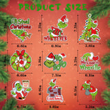 Christmas Party Decorations - 38Pcs Red Green Hanging Swirls Foil Swirl Ceiling Hanging Decorations Merry Christmas Banner For Xmas Holiday Baby Shower Birthday Supplies