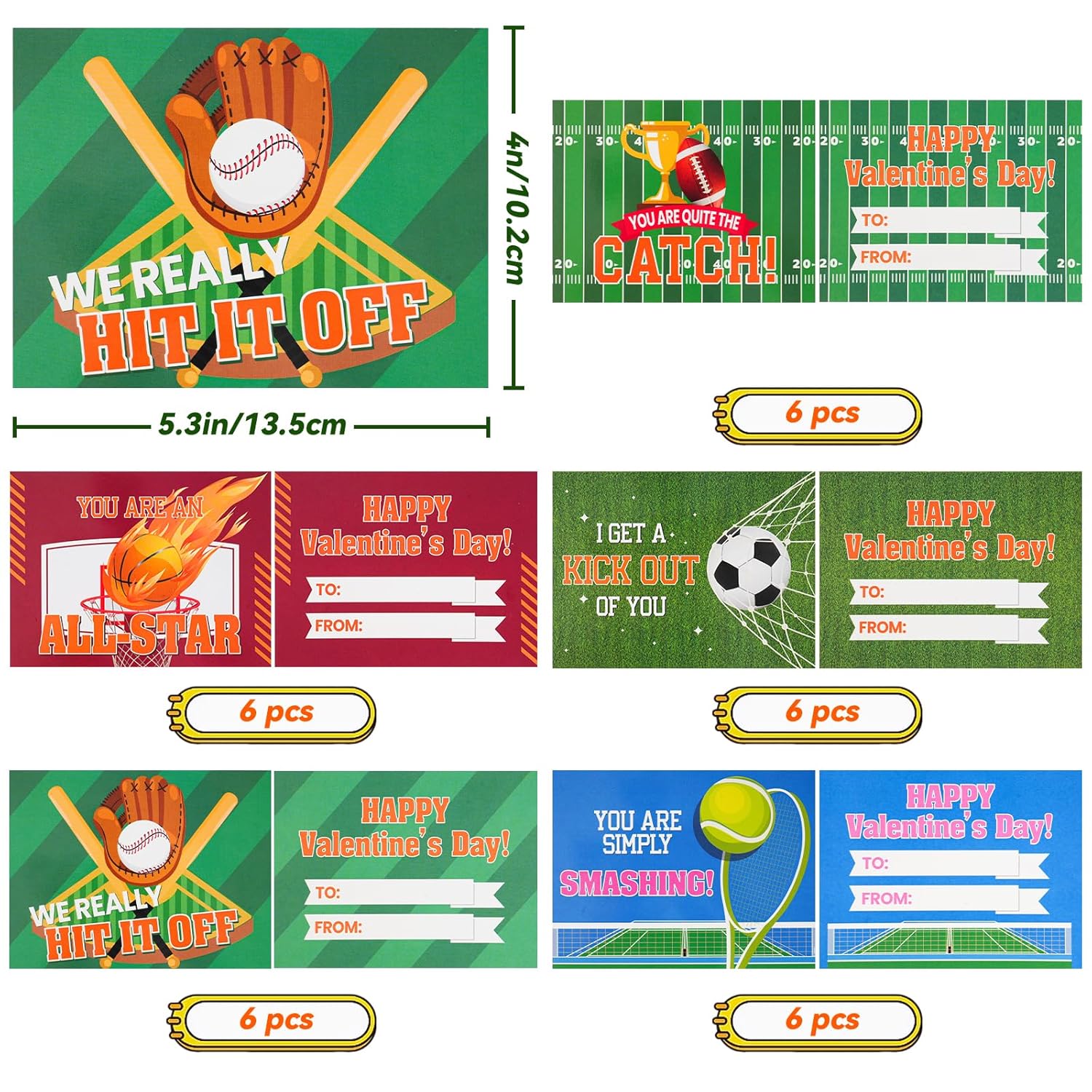 Valentines Day Gifts For Kids 30Pack Valentines Cards With Sports Squeeze Balls Valentines Exchange Cards For Boys Girls School Classroom Prizes Party Favors