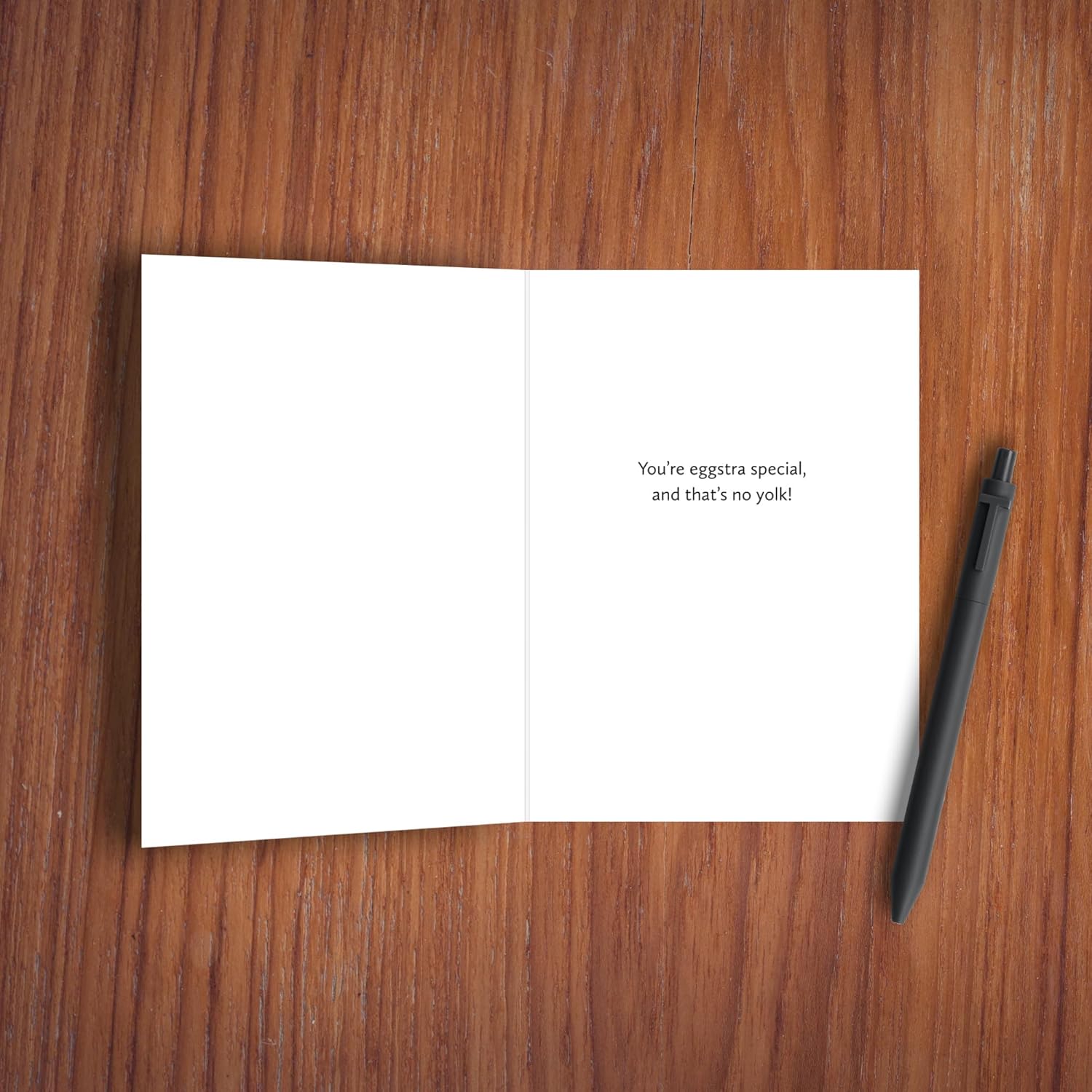 Funny Love Card - Hugs And Quiches For You - Love You Pun Greeting Cards For Happy Anniversary, Just Because, To Him, Her, Husband, Wife, Boyfriend, Girlfriend, Couple
