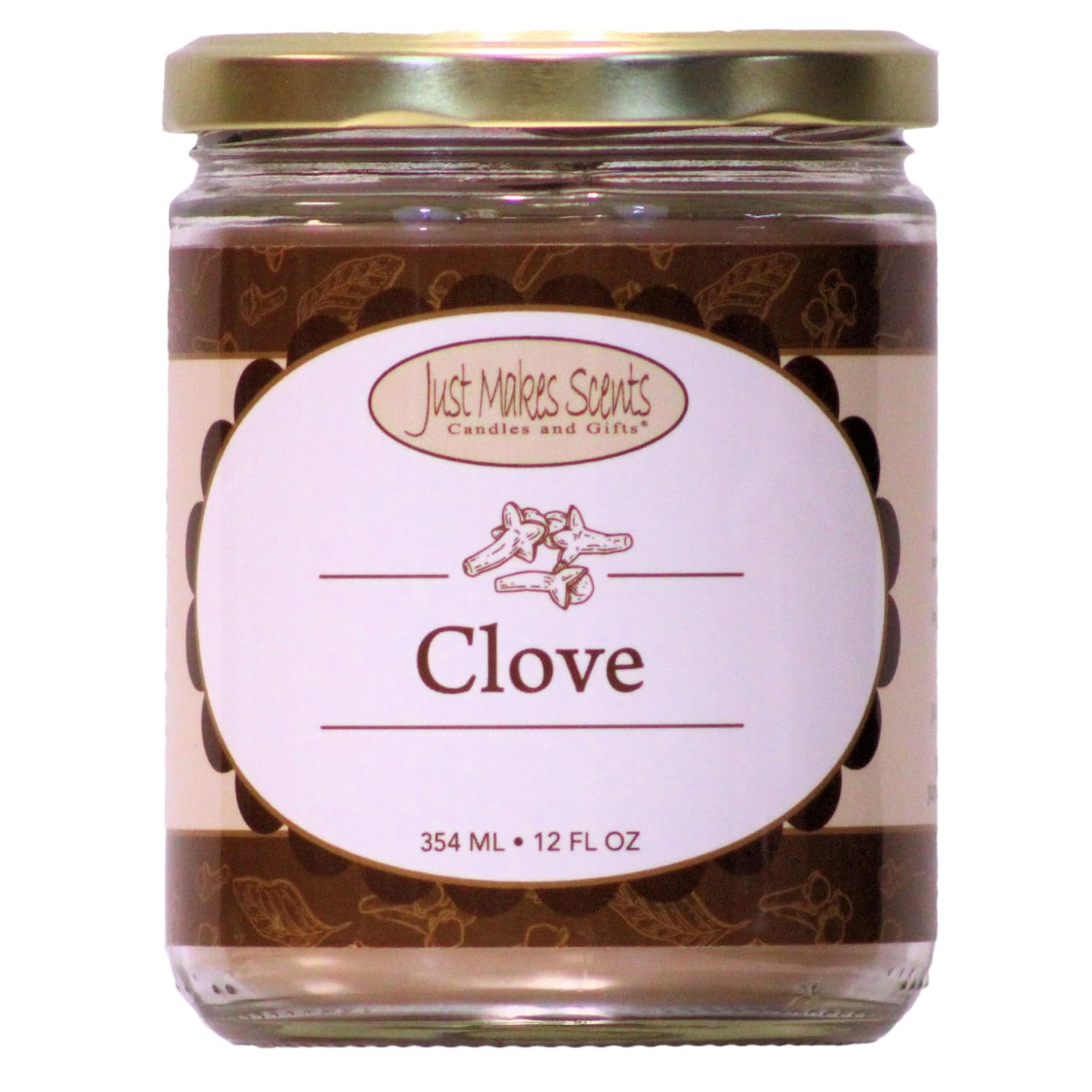 Clove Scented Candle | Warm And Spicy Ground Cloves | Hand Poured In The Usa By (12 Oz)