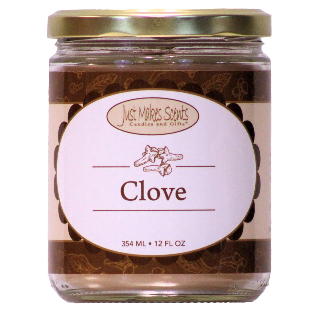 Clove Scented Candle | Warm And Spicy Ground Cloves | Hand Poured In The Usa By (12 Oz)