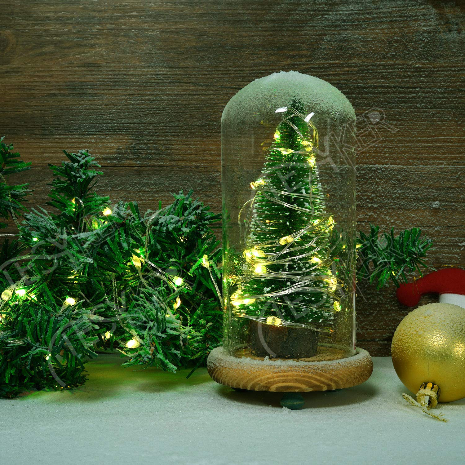 Fairy Lights 16.4Ft 50 Led 16 Color Changing String Lights, Battery Operated With Remote Control Waterproof Twinkle Ligh
