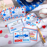 36 Sets Valentine'S Day Baseball Cards Bulk Valentines Exchange Gift Cards With Envelopes For Valentine Exchange Gift Next Level Friend Themed Party Supplies