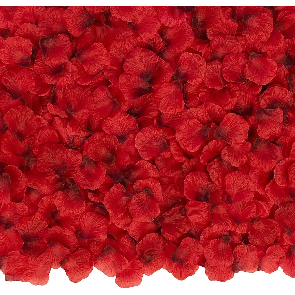 , Artificial Red Rose Petals - 1000 Pcs Silk, Artificial Flowers Petal For Wedding Decorations | Decorative Rose Petals For Bed | Anniversary Decorations | Red Rose Petal Artificial Flowers
