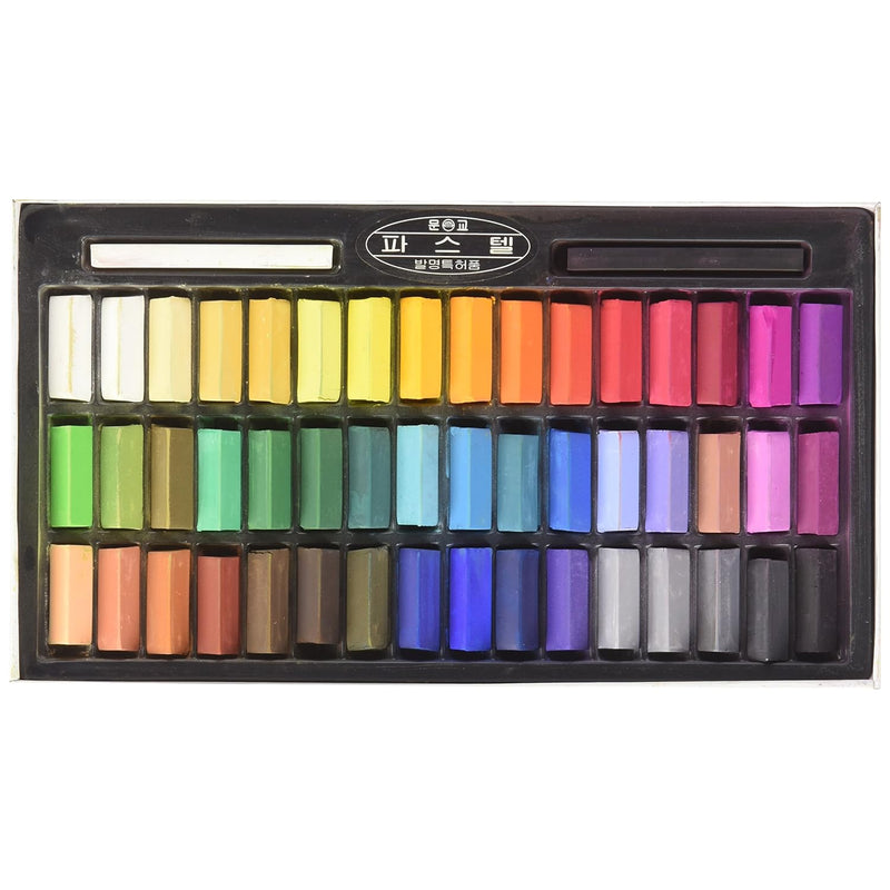 Non Toxic Soft Pastel Set Of 48 Assorted Colors Square Chalk