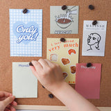 30 Pcs Coffee Bean Push Pins Tacks For Bulletin Boards, Cork Boards, Wall Maps, Photos Wall– Cute Decorative Office Organisation, School Supplies, Home Decor, Christmas Decoration