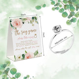 Don'T Say Bridal Games, Put A Ring On It Bridal Shower Games,50 Metal Rings, Bridal Shower Decorations, Bachelorette Party Games, Wedding Shower Supplies-Dsb01