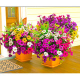 Artificial Flowers For Outdoors, 16 Bundles Artificial Plants Outdoor Fake Flowers Uv Resistant, Outdoor Fake Plants Faux Silk Flowers For Porch Outside Planter Window Box Garden
