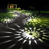 12 Pack Solar Pathway Lights Waterproof Cool White Landscape Garden Walkway Lights