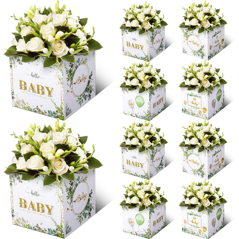 Baby Shower Centerpieces Floral Baby Shower Decorations Greenery Flowe