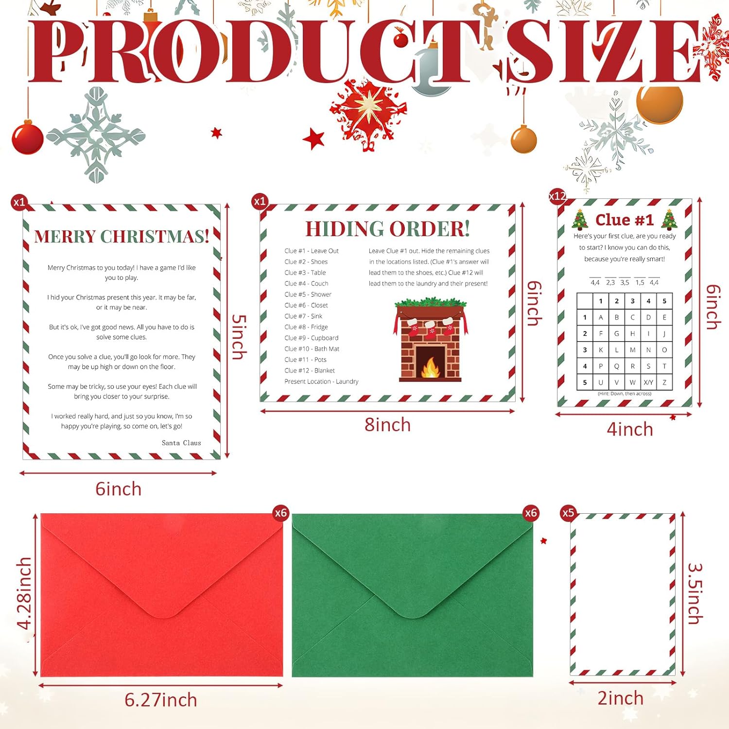 Christmas Scavenger Hunt Game Christmas Party Games For Adults Winter Holiday Birthday Party Supplies Xmas Indoor Holiday Treasure Hunt Game Supplies