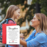 Lovely Daughter Cards From Mom, Valentines Day Birthday Card For Daughter, Daughters Gifts From Mom, Happy Birthday Daughters Card Gifts Ideas With Envelopes, College Gift For Teen Girls Daugh Ter