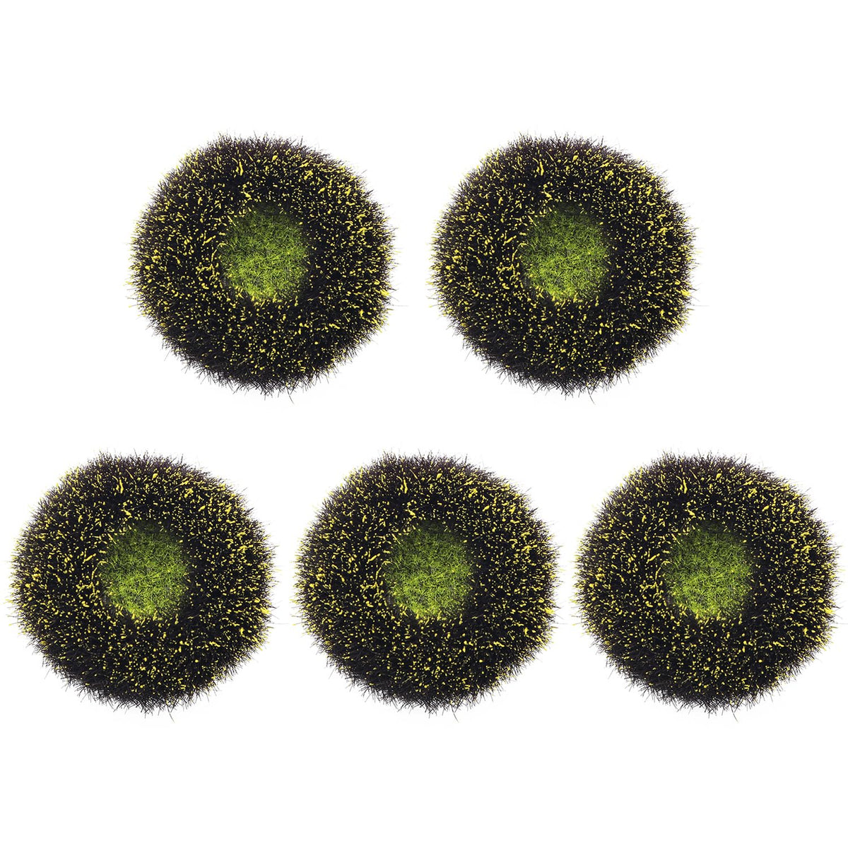5Pcs Artificial Sunflowers Large Size Foam With 6.5Cm/2.56In Diameter Perfect For Decorating The Center Of Sunflower Wreaths And Diy Floral Decorations