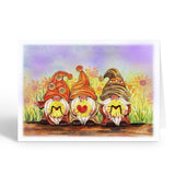 Mother'S Day Card, Sunflower Gnomes Card, Mom Birthday Card, 3D Colorful Greeting Card, Artful Quilled Quilling Card For Birthday, Thank You, Mothers Day (Mom Sunflower Gnomes)