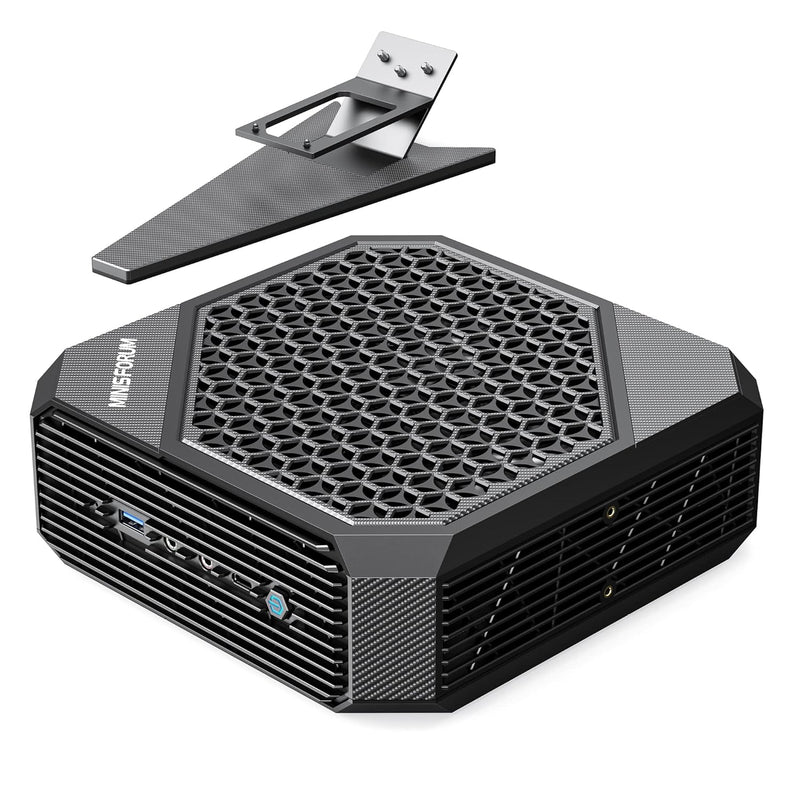 Neptune Series Hx99G Mini Pc Amd Ryzen 9 6900Hx Desktop Computer, Ddr5 32Gb Ra