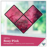 Gallery Glass Stained Glass Paint, Rosy Pink 2 fl oz Brilliant Smooth Finish Paint, Perfect for Easy to Apply DIY Arts and Crafts, 19711