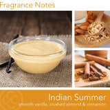 Colonial Candle Indian Summer Scented Jar Candle, Heritage Collection, 2 Wick, 11 oz - Up to 80 Hours Burn