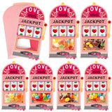 48 Pack Valentines Day Cards For Kids Diy Valentine Exchange Cards With Clear Treat Bags & Self Adhesive Tape Happy Valentine'S Day Gifts For Kids Boys Girls Classroom