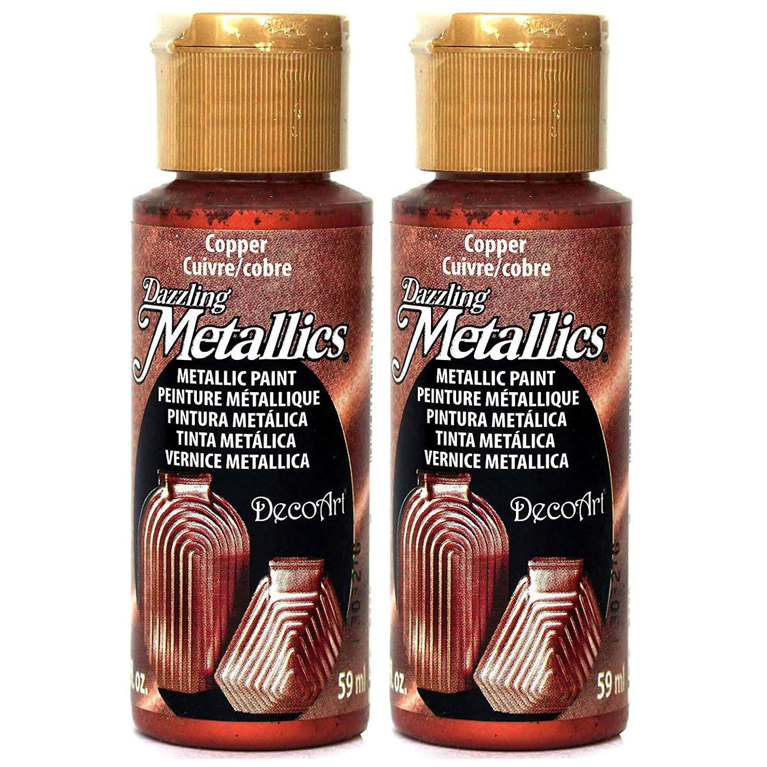 Dazzling Metallics Acrylic Paint 2oz-Copper