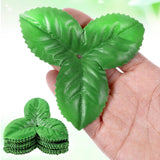 200 Pcs Artificial Green Leaves 3.74 Inch Rose Flower Leaf Fake Green Leaves Faux Leaf For Christmas Party Decoration Bouquet Garland Wreath Wedding Decor Supplies Diy Craft