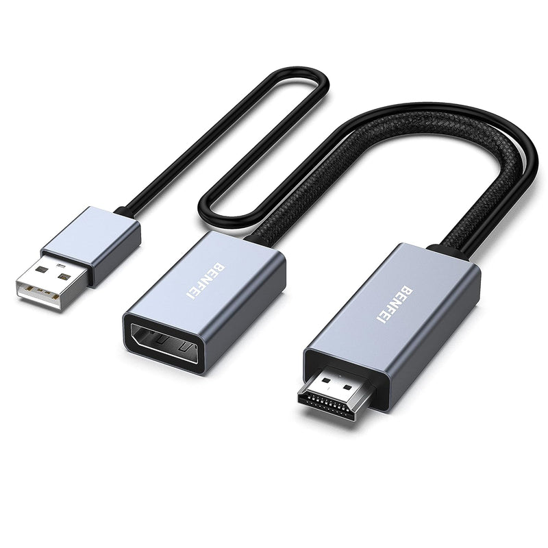 BENFEI HDMI to DisplayPort Adapter, HDMI Source to DisplayPort Monitor Compati