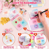 Valentine’S Day Gifts For Kids: 24 Pack Unique 4-In-1 Blind Box Sets Valentines Gift Card With Mochi Squishy Toys, Mini Kawaii Little Items For Girls Boys Classroom School Exchange Prize Party Favors
