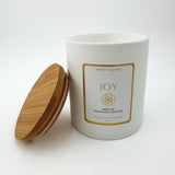 Joy Intention Candle – Manifest Joy, Happiness & Positivity – Coconut Soy Scented Candle For Emotional Wellness – Gift-Ready Luxury Candle