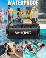 90W Bluetooth Speaker, IPX6 Waterproof, Deep Bass, 40H Playtime