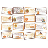 Fall Thanksgiving Scavenger Treasure Hunt Clues Games For Friends, Pumpkin Riddle Clue Cards, Thanksgiving Party Game, Indoor Outdoor Families Autumn Activity (16 Cards With Envelopes)