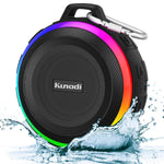 Bluetooth Shower Speaker, IPX7 Waterproof, TWS, Dynamic Lights, Portable Clip