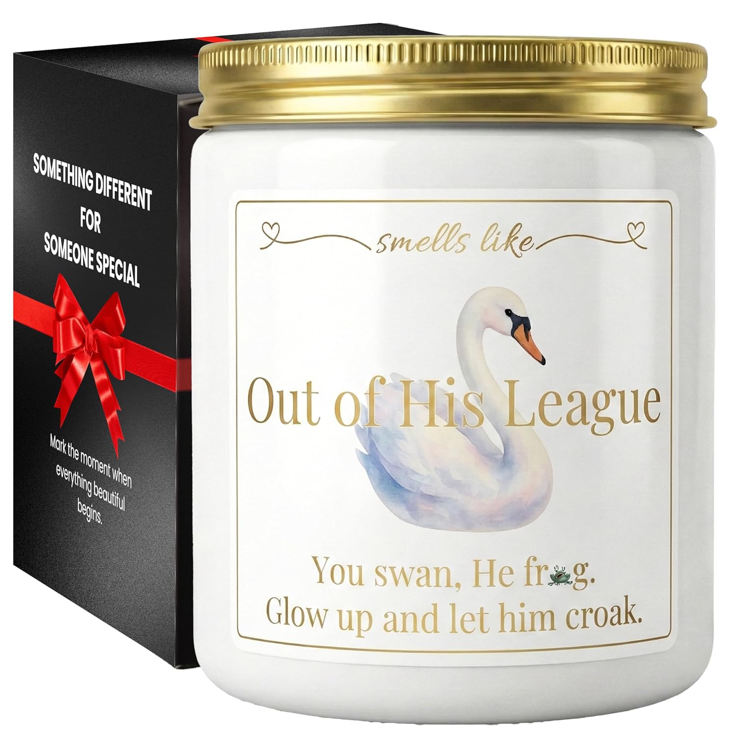 Funny Scented Candle, Divorce Gift For Women, Divorce Party Decorations - Cheer Up, Breakup Gifts For Women, Newly Divorced Woman, Her - Ex Boyfriend Presents