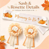 Fall Little Pumpkin Baby Shower Decorations Kit - A Little Pumpkin is On The Way Party Supplies