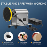 Electric Resin Polishing Machine, Resin Sanding And Polishing Kit Sander, 90W 7-Speed 24V, Including 26 Pcs Sandpaper Resin Grinding Polisher Supplies, Epoxy Casting Tools For Resin Molds