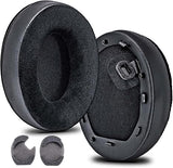 Replacement Earpads for Sony WH 1000XM4 Headphones Hybrid Velour Ear Cushions Soft Comfortable Wear Resistant Ear Pads Compatible with WH1000XM4