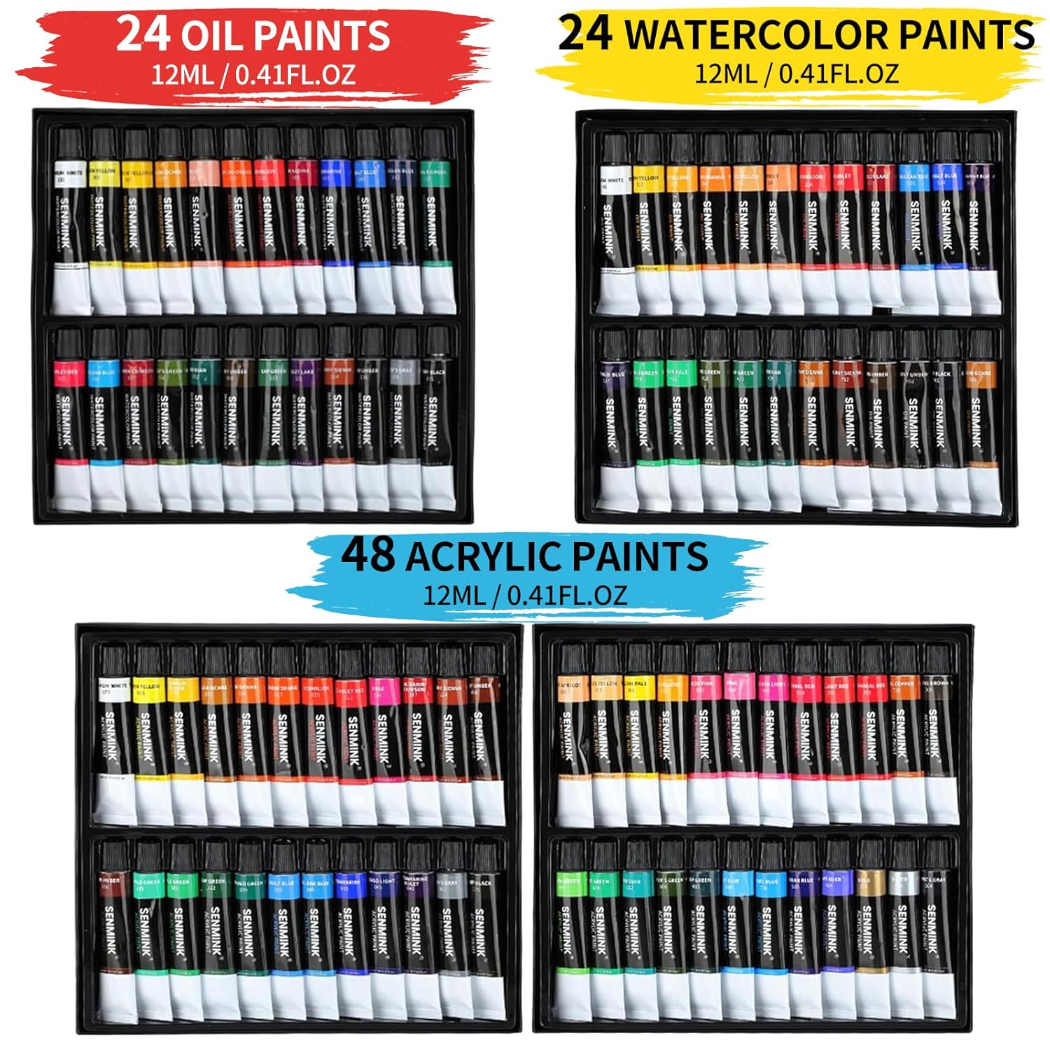 187Pcs Professional All-In-One Art Painting Kit With Aluminum & Beech Wood Easel, 96 Acrylic, Watercolor & Oil Paint Set, Complete Art Supplies Painting Set For Adults, Artists, Beginners
