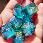 Resin Molds - Silicone Molds For Epoxy Resin Casting With 7 Standard Dice Cavities, Diy Dice Making, Tabletop Gaming Gift