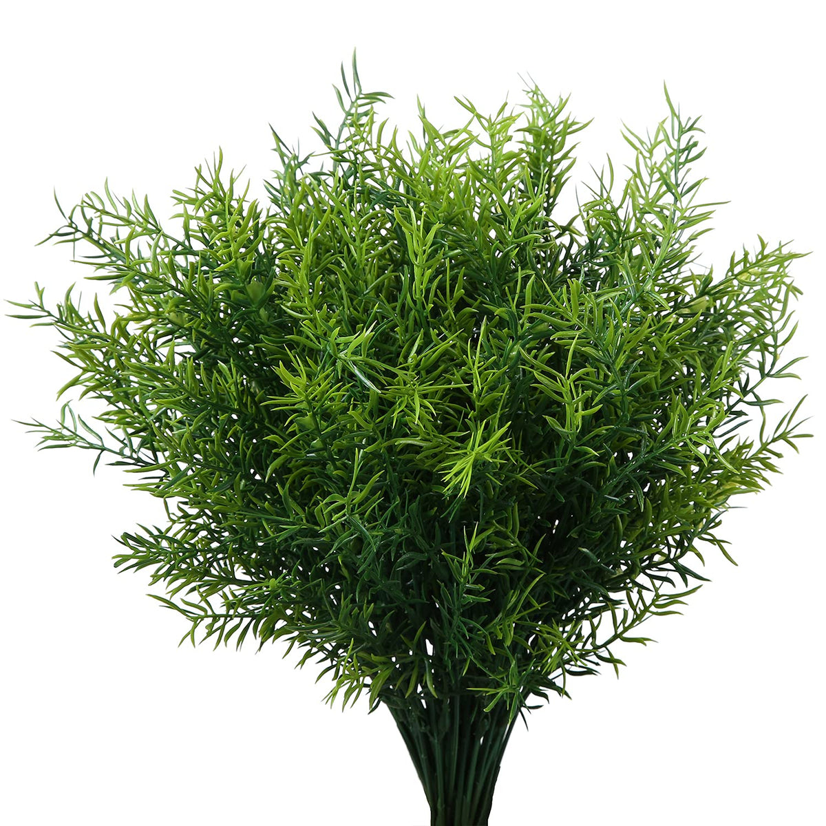 Artificial Plants Flowers Grass Shrubs 8 Pack No Fade Faux Plastic Flowers Outdoor For Farmhouse Garden Porch Patio Indoor Wedding Decoration Greenery Fake Plants Uv Resistant