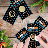 32 Pcs Cookie Theme Scratch Off Cards, Our Little Cookie Monster Is On The Way Scratch Off Tickets, Baby Shower Prize Raffle Tickets, Funny Birthday Party Cards Supplies For Family Friend