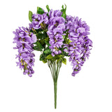 Vickerman Everyday Artificial Lavender Wistera Bush 19" Long - Sophisticated Faux Flowers with Lifelike Appearance for Indoor Use - Add Charm to Your Space with These Maintenance-Free Fake Bushes