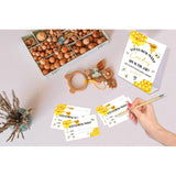 Honey Bee Baby Shower Game, Guess How Many Candies Are In The Jar, Pack Of 1 Sign And 50 Guessing Cards, Baby Shower Decoration, Gender Neutral - 08